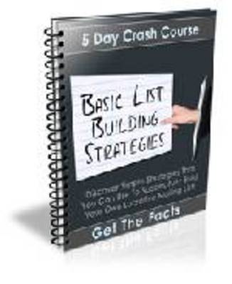 Product picture Basic List Building Strategies